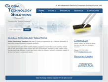 Tablet Screenshot of gtsolutions.com